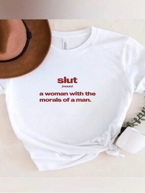 Definition Shirt Funny Bold Graphic Tee Trendy Statement Top